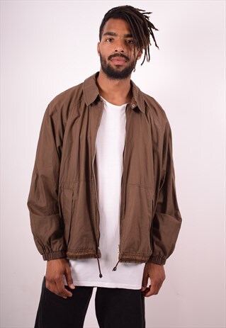 MISSONI MENS VINTAGE JACKET XL BROWN 90S