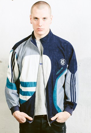 VINTAGE ADIDAS VELOUR TRACK JACKET