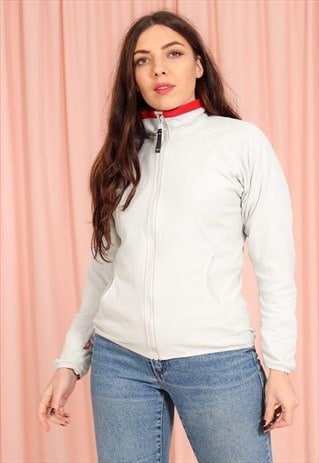 VINTAGE 90S ADIDAS BEIGE FLEECE