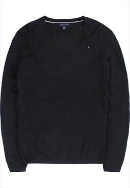 Vintage 90's Tommy Hilfiger Jumper / Sweater Knitted V Neck