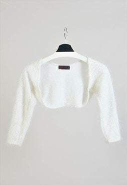 Vintage 00s sleeve top in white