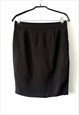 BONDAGE CORSET WIGGLE GOTH SEXY TIGHT LACE UP PENCIL SKIRT M