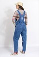 VINTAGE 90S OVERALLS IN BLUE DENIM DUNGAREES