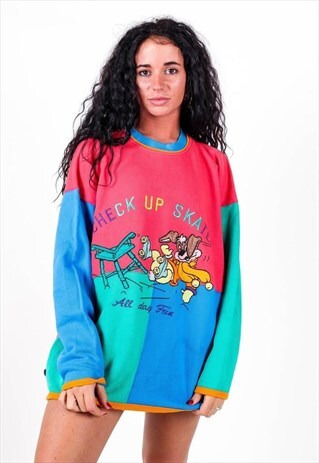 VINTAGE EMBROIDER SWEATSHIRT SW563