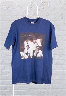 Vintage 1995 Boyzone Screen Stars Band Tee Father and Son L