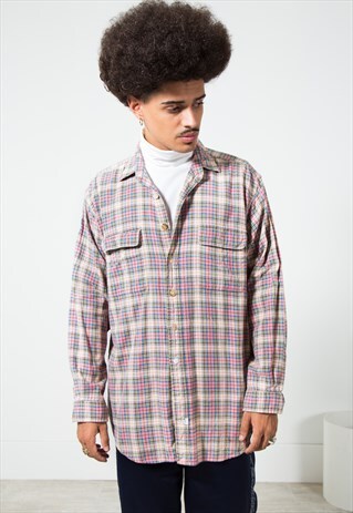 VINTAGE POLO RALPH LAUREN SHIRT / S4883