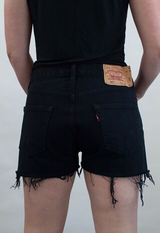 BLACK LEVI'S 501 FESTIVAL SHORTS