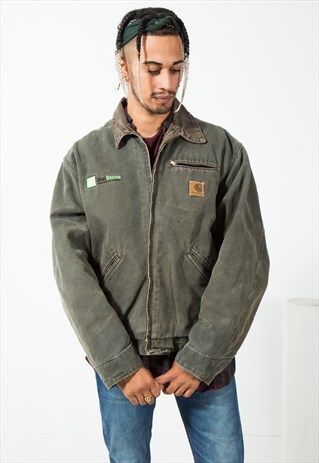 VINTAGE CARHARTT WINTER BLANKET JACKET / S2178