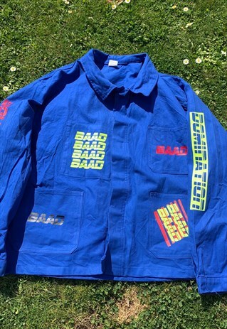 BAAD WORKWEAR BLUE CUSTOM FUTUR :DOMINATION
