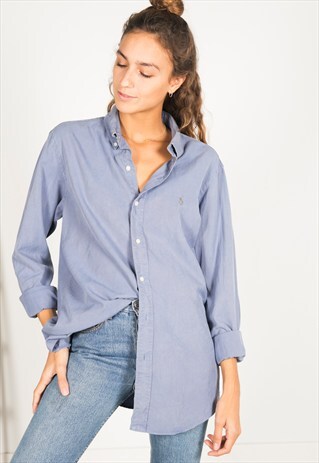 VINTAGE 80S POLO RALPH LAUREN SHIRT / R4110C402