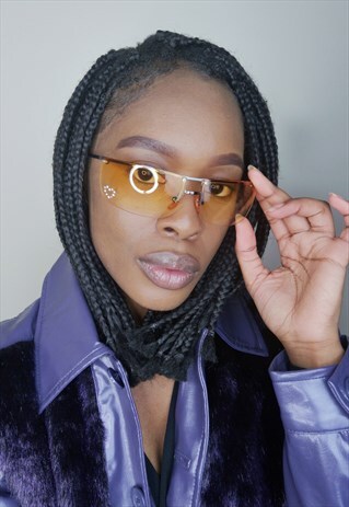 'ZUVA' Y2K DEADSTOCK SUNGLASSES