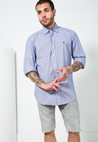 VINTAGE 80S POLO RALPH LAUREN SHIRT/ S4293