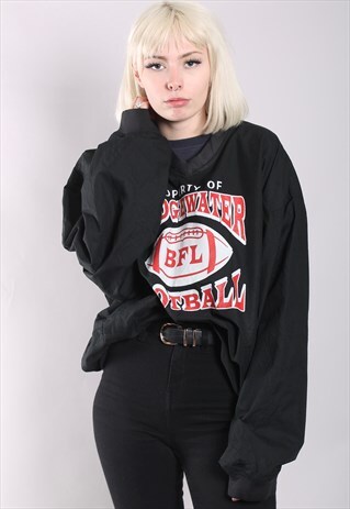 VINTAGE AMERICAN FOOTBALL WINDBREAKER SWEATSHIRT