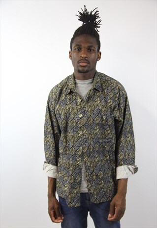 VINTAGE CORD PATTERNED SHIRT