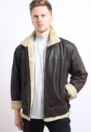 VINTAGE SUEDE SHEEPSKIN JACKET
