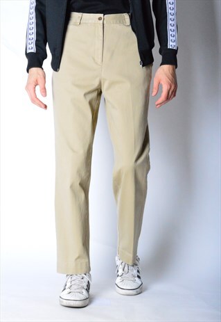 L.L.BEAN VINTAGE 90S UNISEX BEIGE CHINOS PANTS