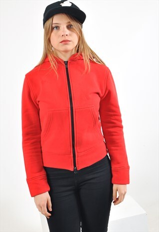 VINTAGE 90'S HOODIE IN RED
