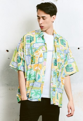 VINTAGE 90S ABSTRACT SHIRT