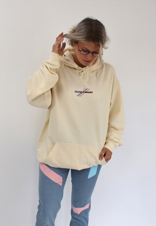 G&G UNISEX VANILLA MULTI LINES HOOD