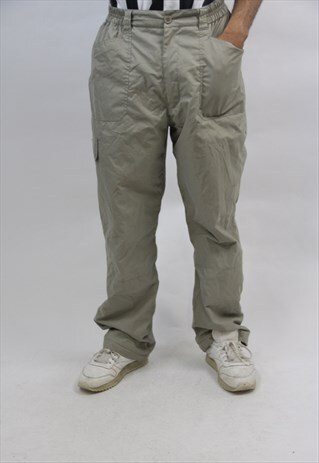 VINTAGE 90'S BEIGE SKI TROUSERS