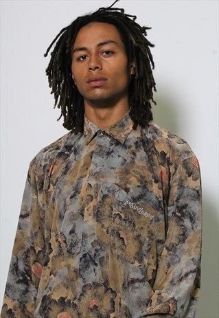 VINTAGE YVES SAINT LAURENT SILK SHIRT
