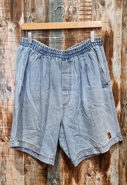 Vintage Nike Challenge Court Agassi tennis denim shorts '90