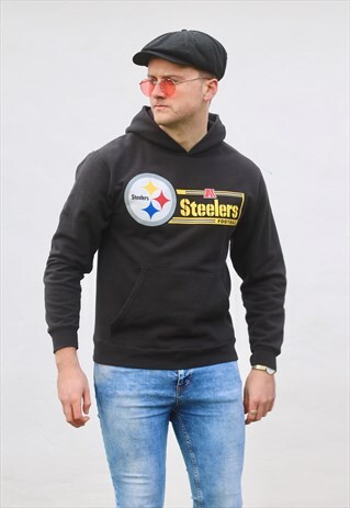 NFL USA 90S STEELERS HOODED SWEAT