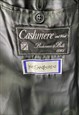YVES SAINT LAURENT VINTAGE OVERSIZE UNISEX WOOL COAT, XL