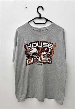 Vintage Hanes Oklahoma cowboys grey 2007 T-shirt XL 