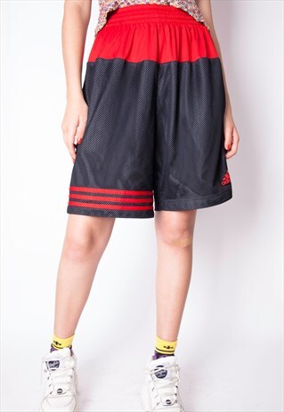 VINTAGE 90S ADIDAS MESH BASKETBALL SHORTS ID:6259