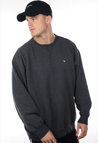 VINTAGE FILA SMALL LOGO SWEATSHIRT JUMPER