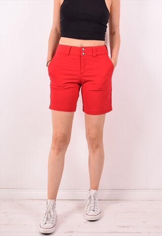 PATAGONIA WOMENS VINTAGE SHORTS W28 RED 90S
