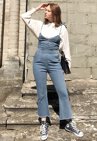 DENIM JUMPSUIT
