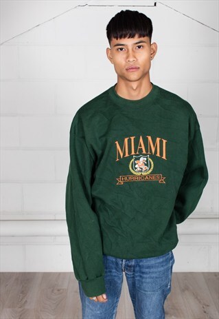 VINTAGE MIAMI HURRICANES UNISEX SWEATSHIRT