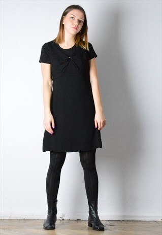 VINTAG 90S BLACK DRESS