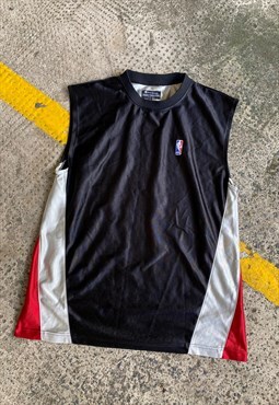 Vintage 90s Champion NBA Embroidered Vest GYM Workout Top