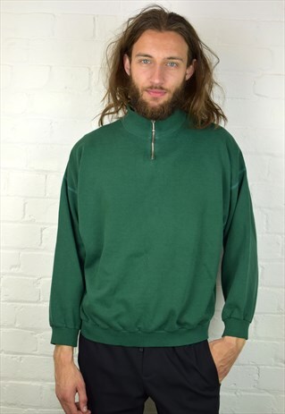 VINTAGE 90'S 1/4 ZIP SWEATSHIRT