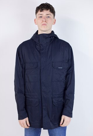 VINTAGE POLO RALPH LAUREN 90'S HOODED SPORTS JACKET
