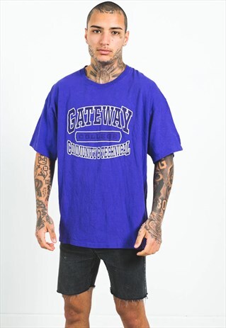 VINTAGE 80S CHAMPION SPORT T-SHIRT / S3425