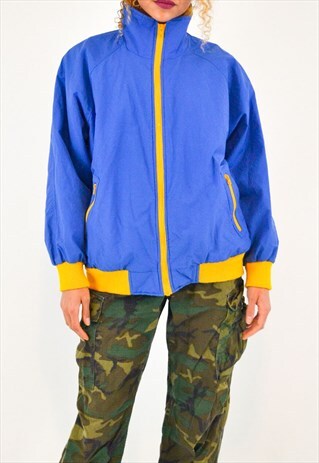 VINTAGE NYLON AND FLEECE JACKET