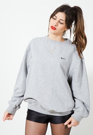VINTAGE 90S NIKE SWEATSHIRT OVERSIZE / S3476