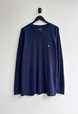 Polo Ralph Lauren Navy Longsleeve Tee Shirt