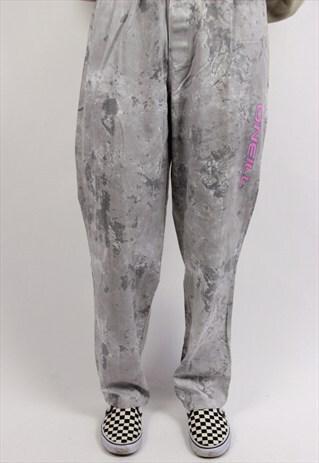 VINTAGE HIGH WAIST GREY PANTS