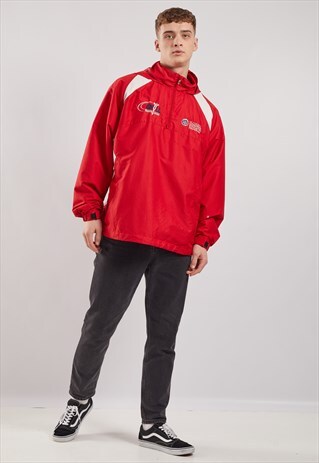 VINTAGE CHAMPION 1/4 ZIP LIGHTWEIGHT JACKET