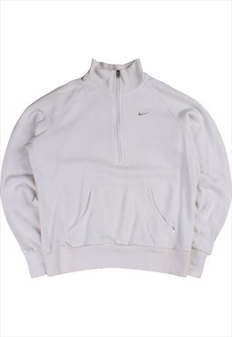 Vintage 90's Nike Sweatshirt Quarter Zip Swoosh