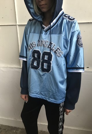 VINTAGE 90' CLASSIC OLDSCHOOL UNISEX LOS ANGELES HOODIE