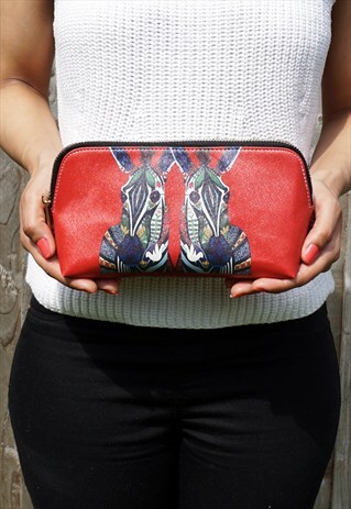 ZEBRA LOVE MAKE UP / POUCH / ACCESSORY BAG