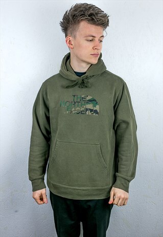 VINTAGE NORTH FACE CAMO HOODIE