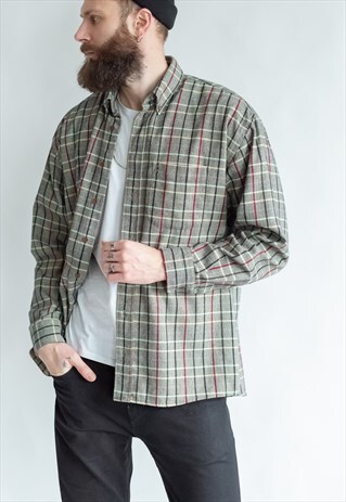 VINTAGE 90S LUMBERMAN SHIRT IN LONG SLEEVE