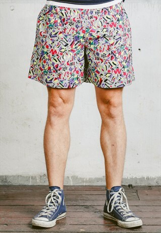 VINTAGE BOLD SURFER SHORTS